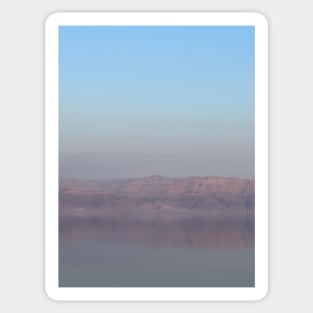 The Dead Sea at Sunset Sticker